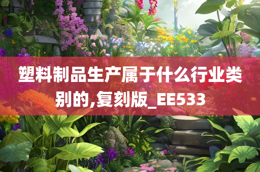 塑料制品生产属于什么行业类别的,复刻版_EE533