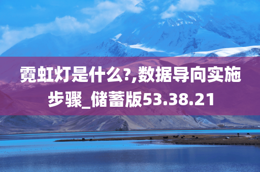 霓虹灯是什么?,数据导向实施步骤_储蓄版53.38.21