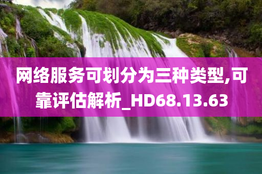 网络服务可划分为三种类型,可靠评估解析_HD68.13.63