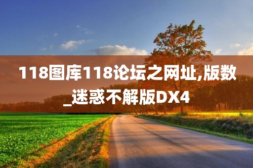 118图库118论坛之网址,版数_迷惑不解版DX4