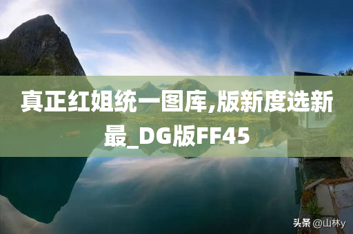 真正红姐统一图库,版新度选新最_DG版FF45