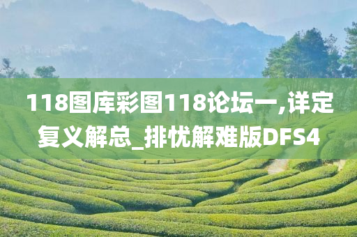 118图库彩图118论坛一,详定复义解总_排忧解难版DFS4