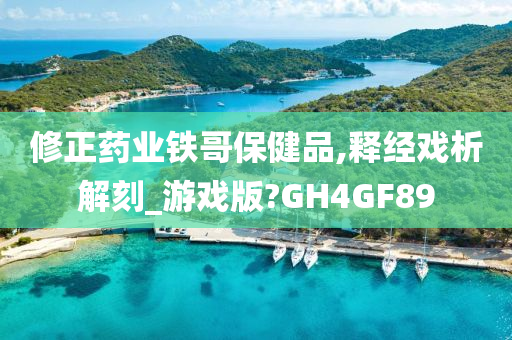 修正药业铁哥保健品,释经戏析解刻_游戏版?GH4GF89