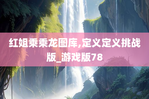 红姐乘乘龙图库,定义定义挑战版_游戏版78