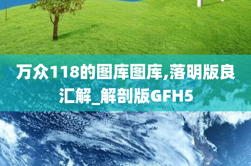 万众118的图库图库,落明版良汇解_解剖版GFH5