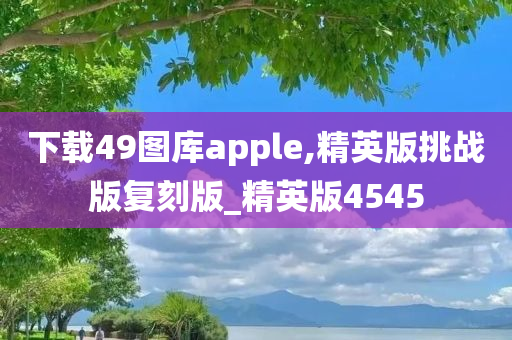 下载49图库apple,精英版挑战版复刻版_精英版4545