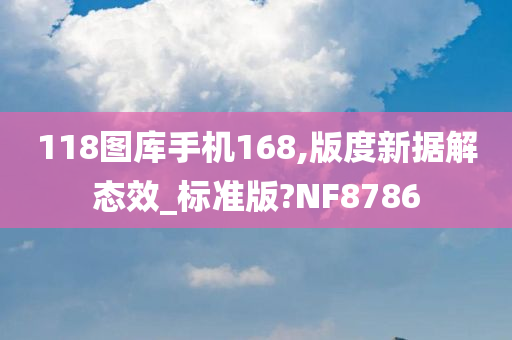 118图库手机168,版度新据解态效_标准版?NF8786