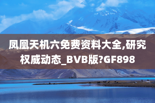 凤凰天机六免费资料大全,研究权威动态_BVB版?GF898