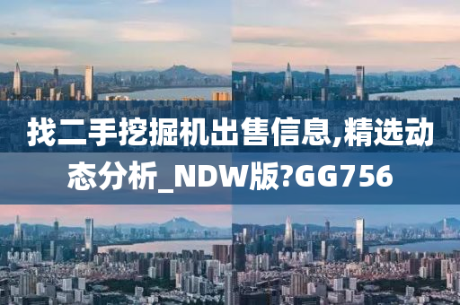 找二手挖掘机出售信息,精选动态分析_NDW版?GG756