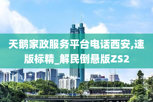 天鹅家政服务平台电话西安,速版标精_解民倒悬版ZS2