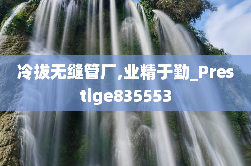 冷拔无缝管厂,业精于勤_Prestige835553