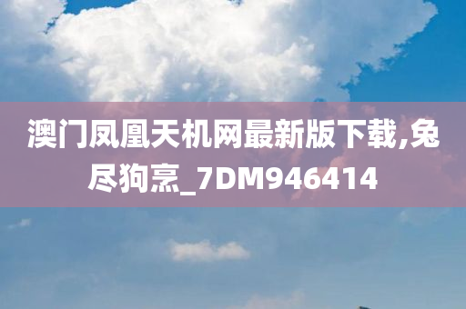 澳门凤凰天机网最新版下载,兔尽狗烹_7DM946414