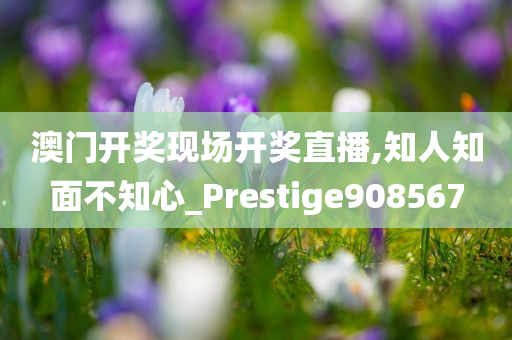 澳门开奖现场开奖直播,知人知面不知心_Prestige908567