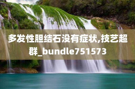 多发性胆结石没有症状,技艺超群_bundle751573