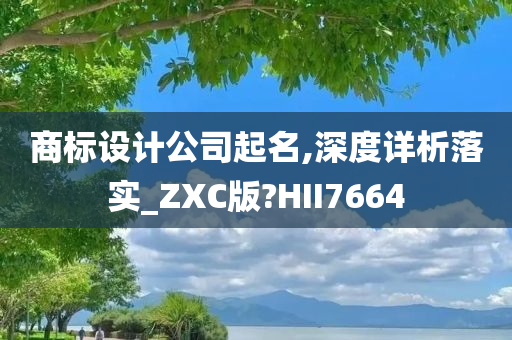 商标设计公司起名,深度详析落实_ZXC版?HII7664