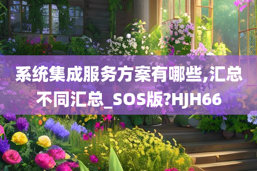 系统集成服务方案有哪些,汇总不同汇总_SOS版?HJH66